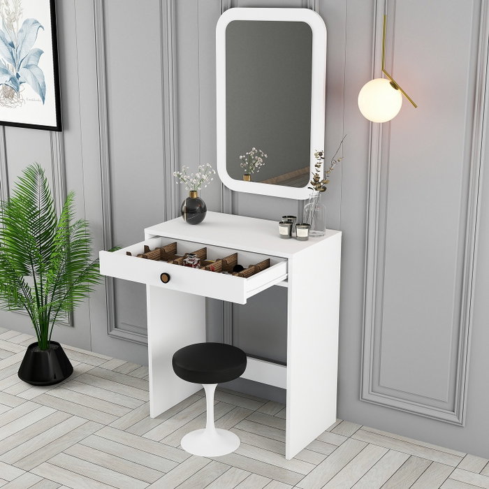 Hanah Home Lizbon Mirror Blanco Hanah Home Lizbon Mirror Blanco